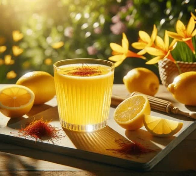 تصویر 2 از بهترین شربت زعفران و لیمو + قیمت خرید عالی